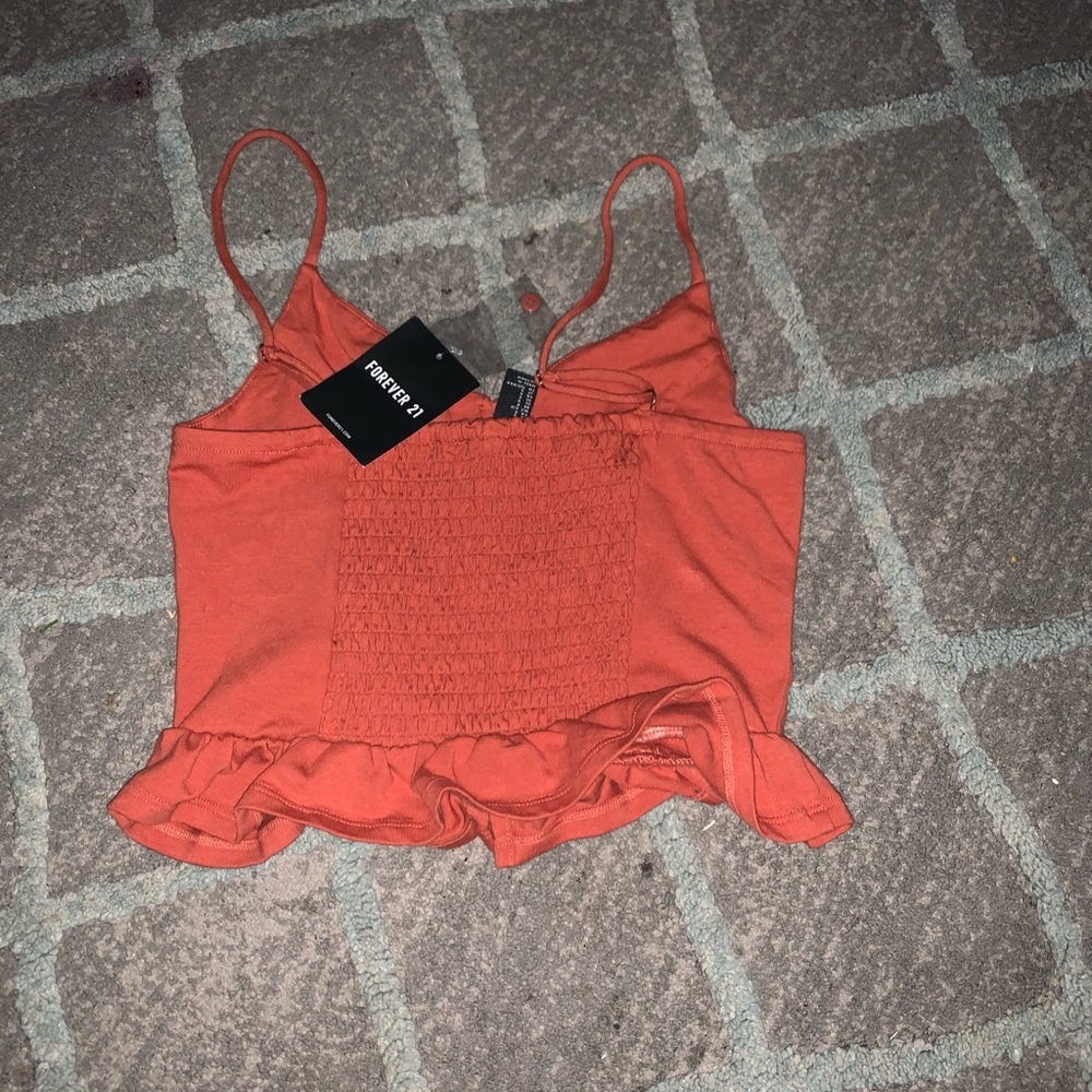 Spaghetti strap crop top